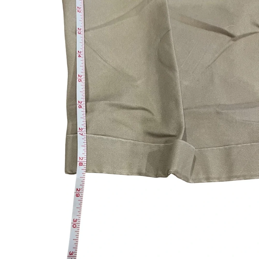 Polo Ralph Lauren Andrew Pant Mens 40 Khaki‎ Tan Double Pleated Cuffed Chinos